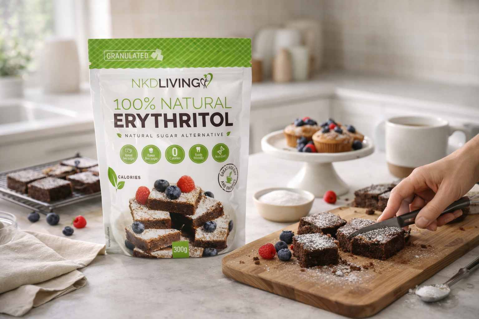 NKD Living Erythritol Natural Sugar Alternative - Image 2